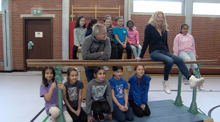 Lisa Federle und Bernd Kohlhepp vor Auftritt im LTT (Quelle: literaturfernsehen.de)