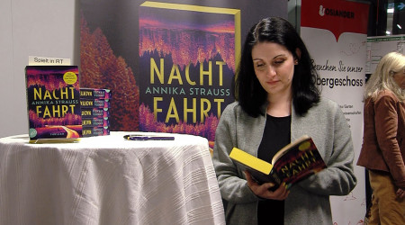 Nachtfahrt, Annika Strauss (Quelle: literaturfernsehen.de)
